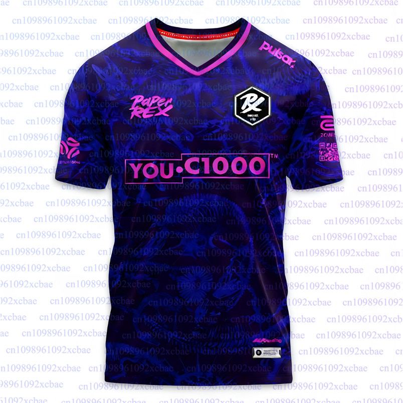 ใหม่ 2026 Paper Rex DinoGlitch Jersey Uniform VALORANT Esports Club PRX ...