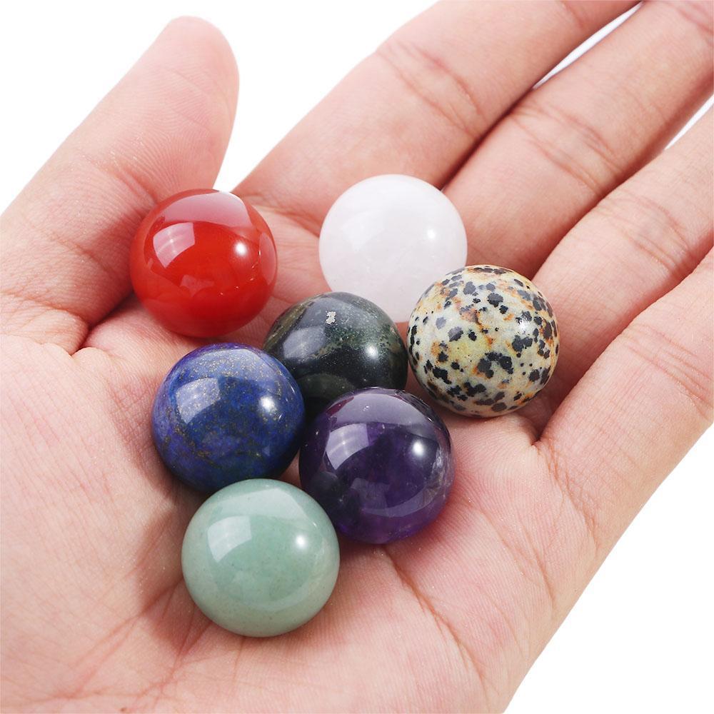 CULINARYHV คละคริสตัล Reiki Rocks อัญมณีธรรมชาติ Fluorite คริสตัลจุด ...