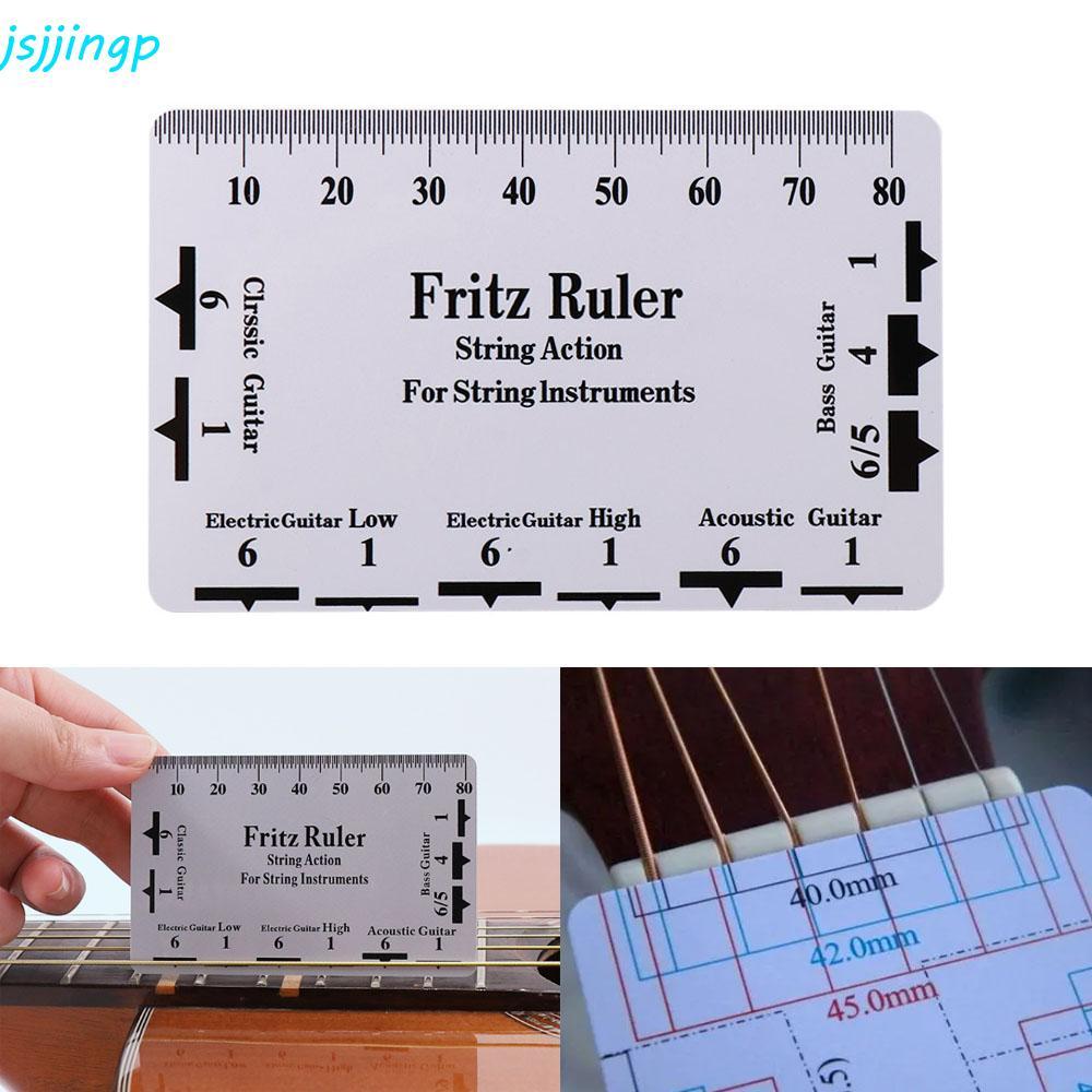 JSJJINGP String Pitch ไม้บรรทัด, การวัดสายกีตาร์, ไม้บรรทัดซ่อม ...