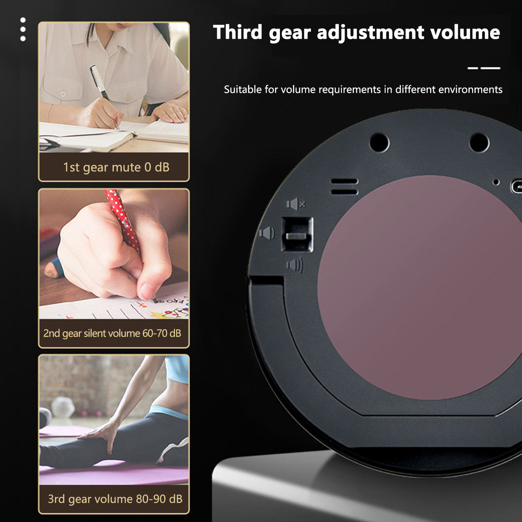 LED Digital Countdown Timer 3 ระดับ Volume Magnetic Rotary Timer ...