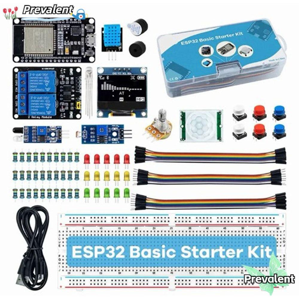 ชุดเริ่มต้น PREVALENT ESP32, ชุดเริ่มต้นบอร์ดพัฒนา DIY มาตรฐาน, อุปกรณ์ ...