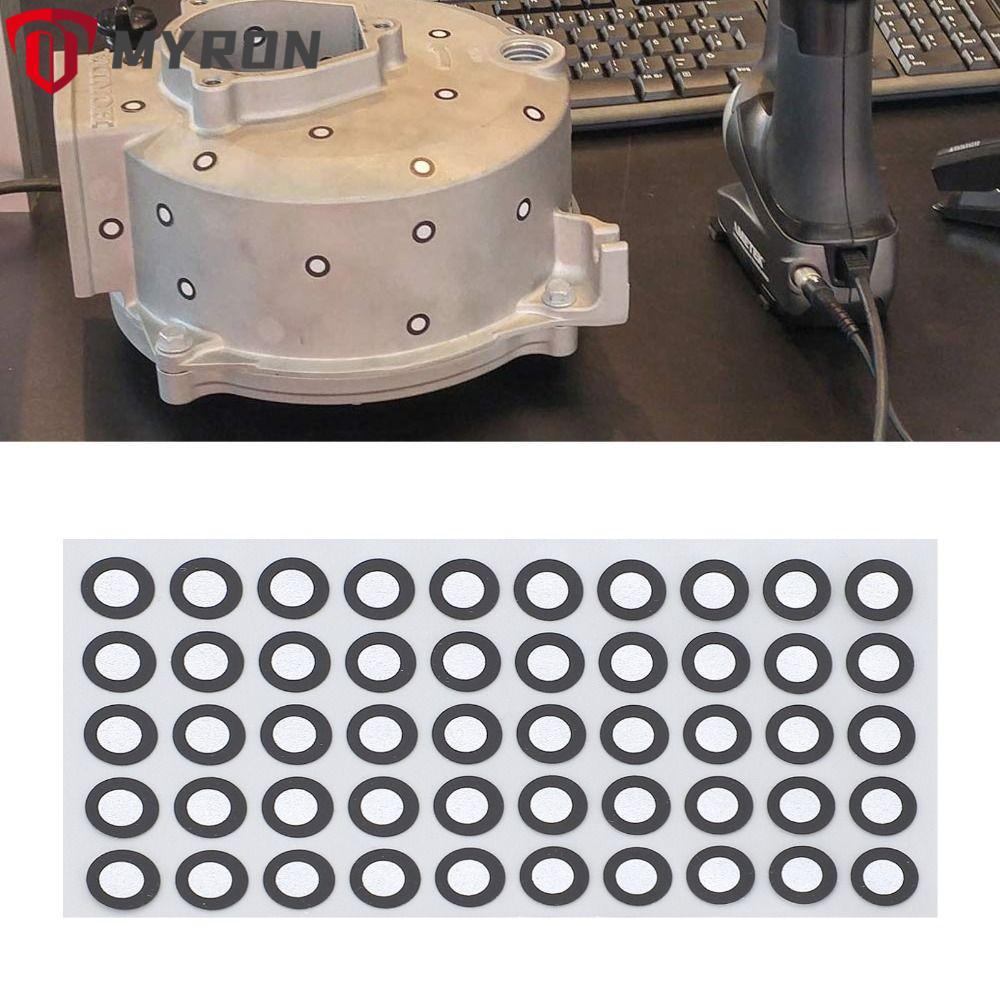 MYRON 1000 ชิ้น Scanning Dots, 6 มม. ID 10 มม.OD เครื่องหมาย Strong ...