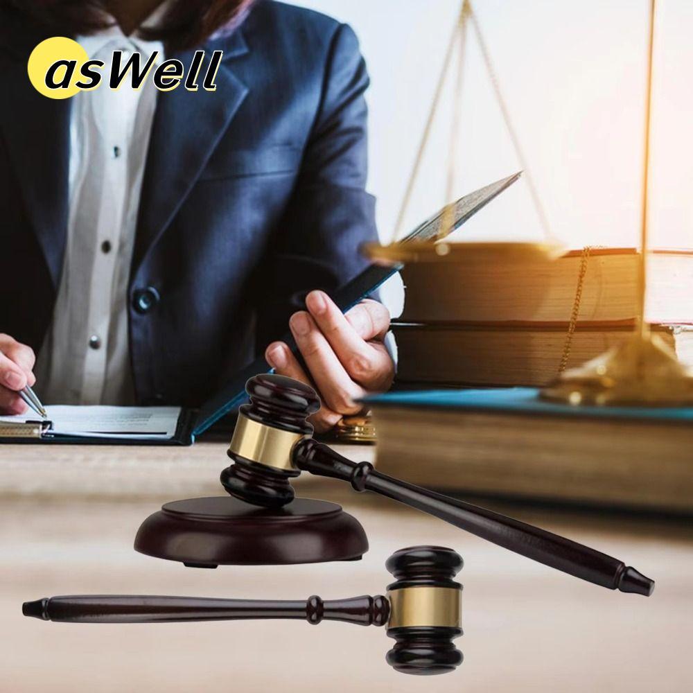 ASWELL ไม้ผู้พิพากษาค้อน, Knock Handcrafted ไม้ที่ละเอียดอ่อน Gavel ...