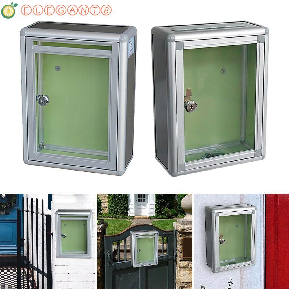 AELEGANT Locking Ballot Box, Aluminium Alloy Secure Suggestion Box ...
