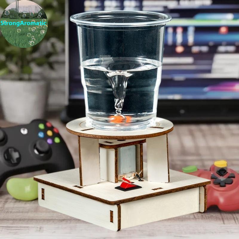 StrongAromatic 1 ชุด DIY ของเล่นวิทยาศาสตร์ไฟฟ้า Water Swirl Maker ...