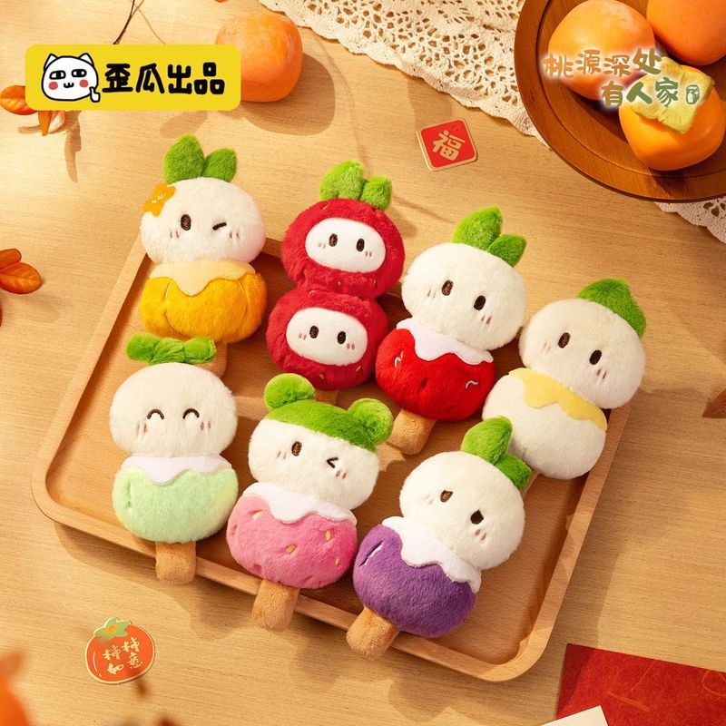 ตุ๊กตาลึกลับในกล่องFu Luo มีลูกอมหินและสร้อยคอสำหรับสะสม | Shopee Thailand