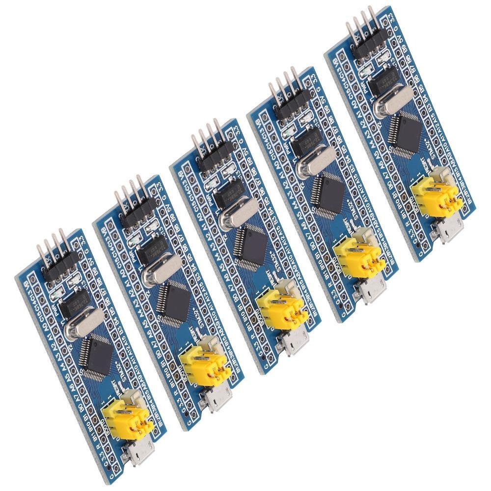 YANGMING 5PCS Core Board Module, ARM 32-bit MCU STM32F103C8T6 ระบบโมดูล ...