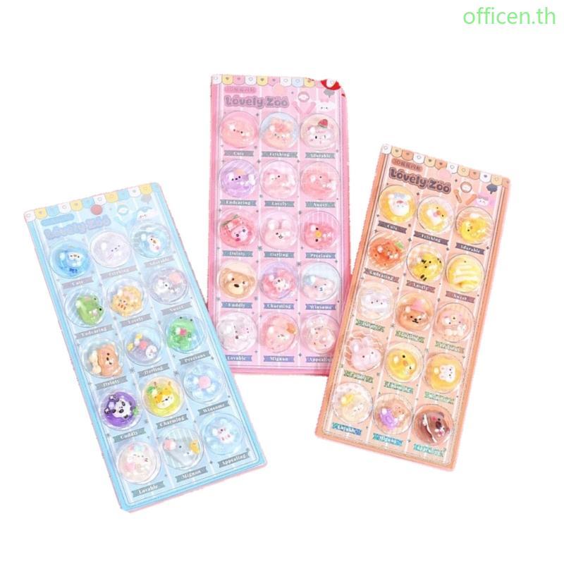 Cen Cute 3D Sticker สติ๊กเกอร์การ์ตูน Tiny Handcraft Sticker Reusing ...