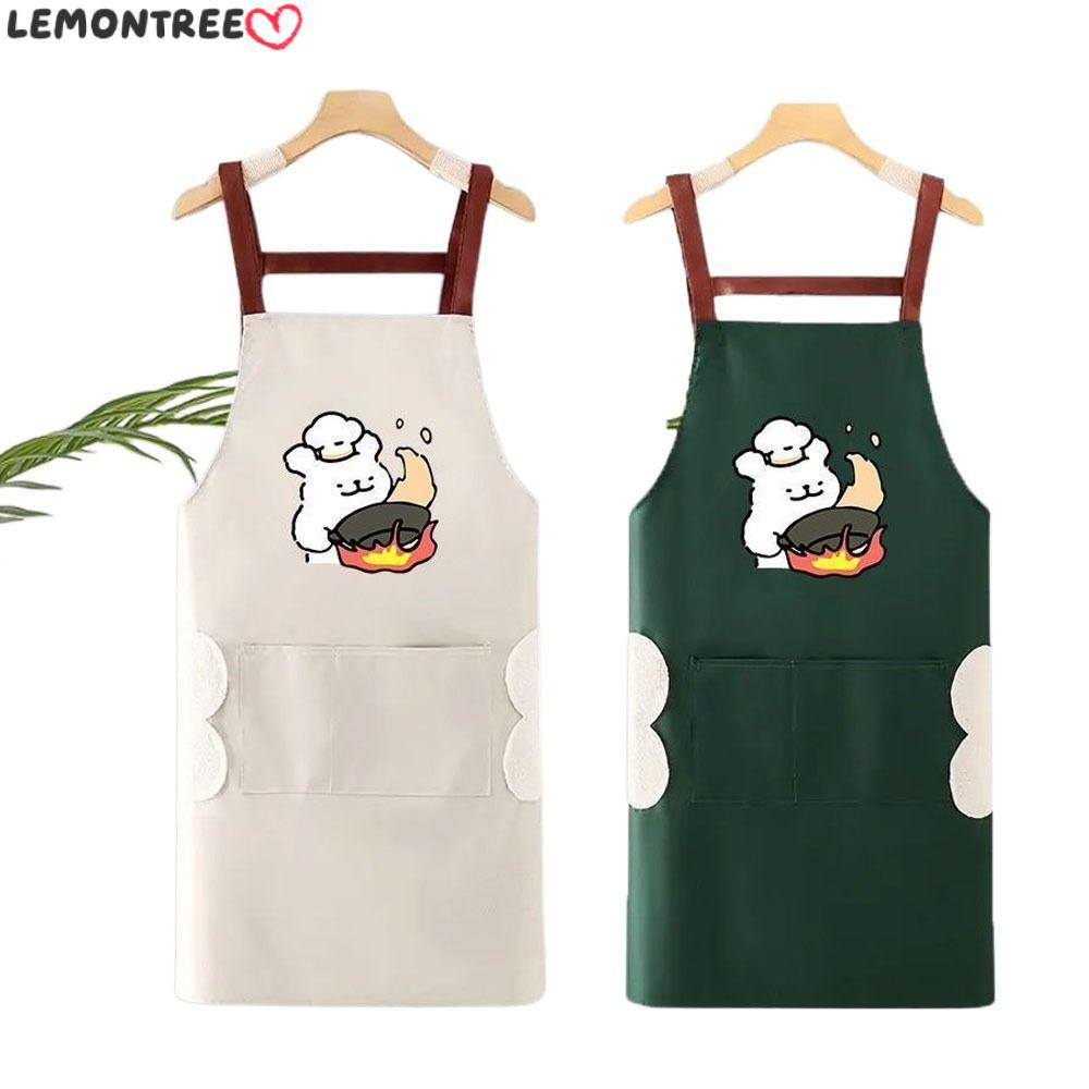 LEMONTREE ผ้ากันเปื้อนครัว, การ์ตูน Chef Dog Oil-proof Cooking Smock ...