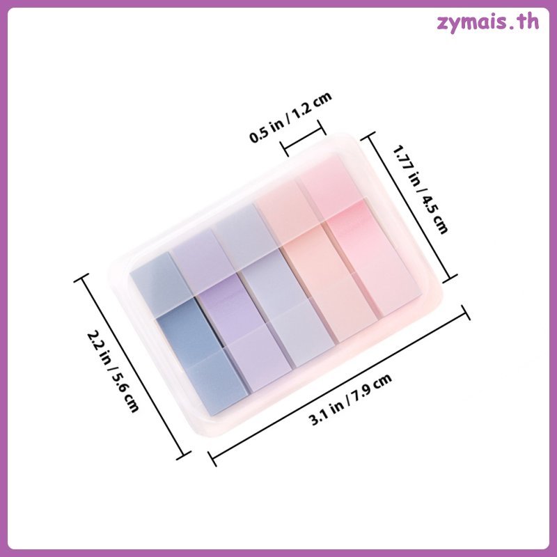 สะดวก Sticky Reading Strips Book Annotation Tabs Note Stickers -tabs ...