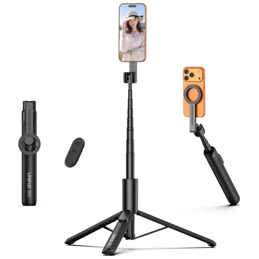 Ulanzi SK27 Selfie Stick ไม้เซลฟี่ ขาตั้งมือถือ ระบบ MagS afe/หัวจับมือ ...