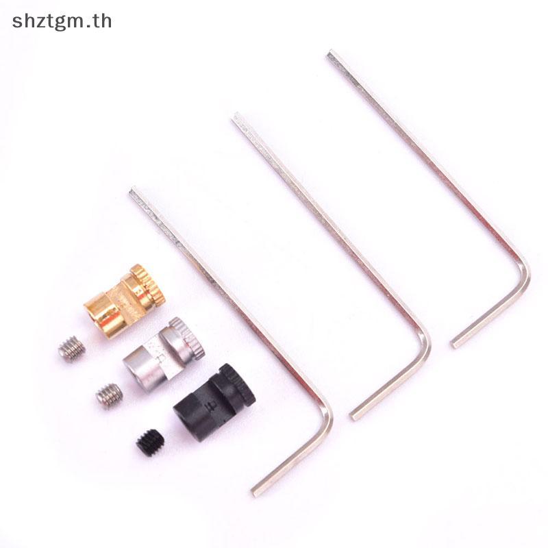 ปุ่มกดสแตนเลสสตีลสำหรับมีด-thumb stud pusher ขนาด 110 มม. ทำจากวัสดุ ...