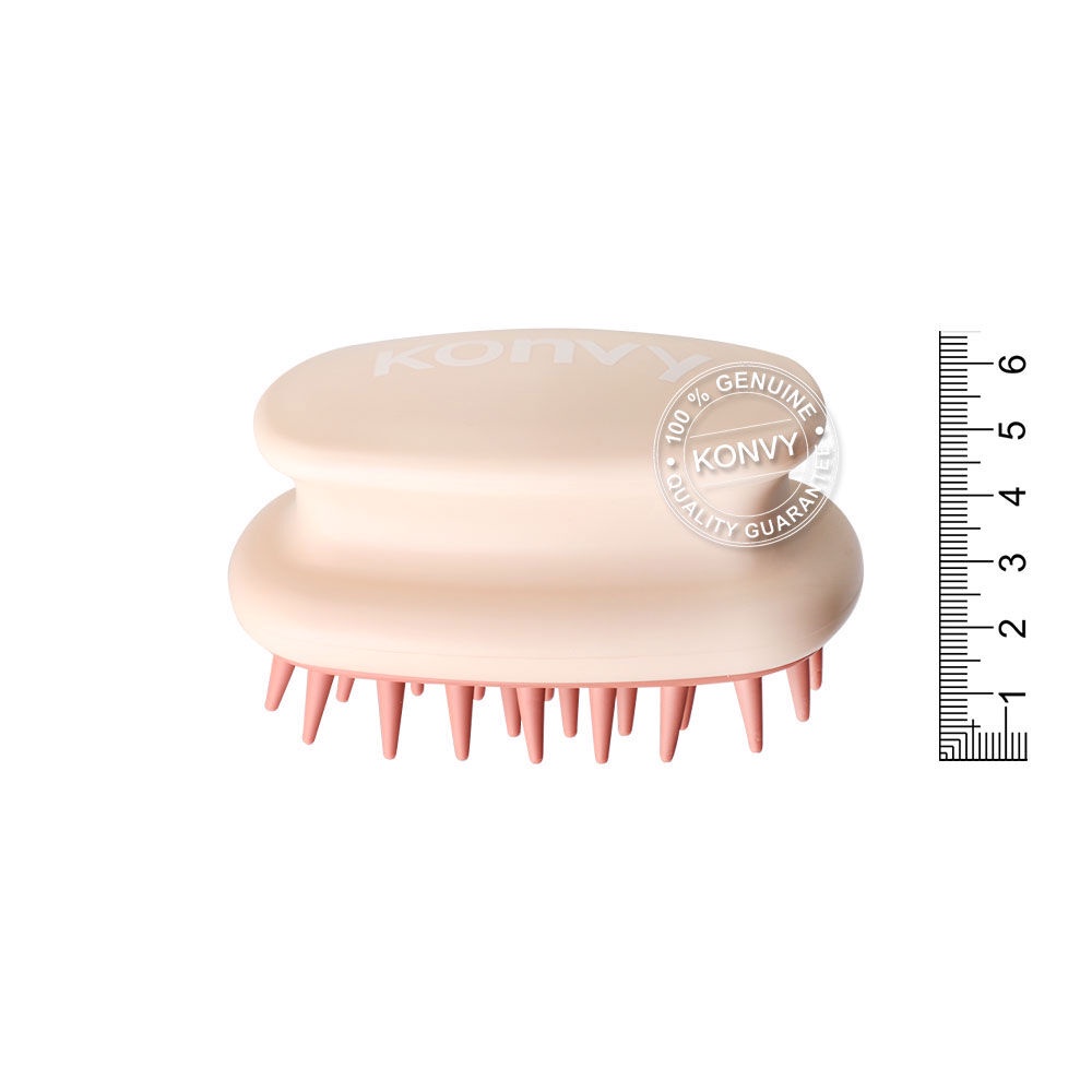 ภาพประกอบคำอธิบาย Konvy Massage Shampoo Hair Brush คอนวี่ แปรงสระผมและนวดหนังศีรษะ.