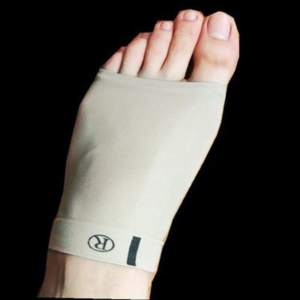 รูปภาพของ แผ่นรองฝ่าเท้า ซิลิโคนนิ่ม ปลอกผ้ายืด ใส่สบาย ฟรีไซซ์ สำหรับเท้าแบน ลดการเจ็บอุ้งเท้า บรรเทาอาการปวด คุณภาพดีรับประกันคุณภาพ