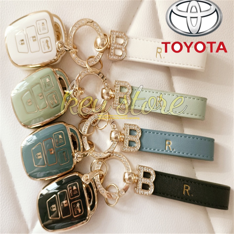 มุมมองเพิ่มเติมของสินค้า เคสกุญแจรีโมตรถยนต์ TPU สําหรับ Toyota CAMRY 2012 2013 2014 2015 Toyota vios yaris ativ Corolla
