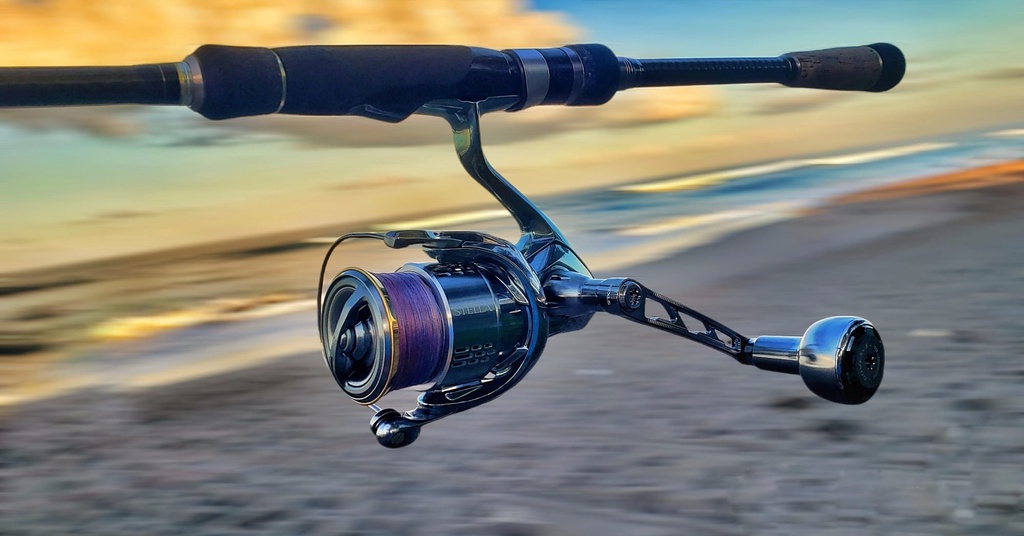 รูปภาพเพิ่มเติมของ Gomexus Hunter มือจับรอกตกปลา 57 มม. สําหรับ Shimano stella Daiwa Garuda Spinning fishing reels LMY-AS30