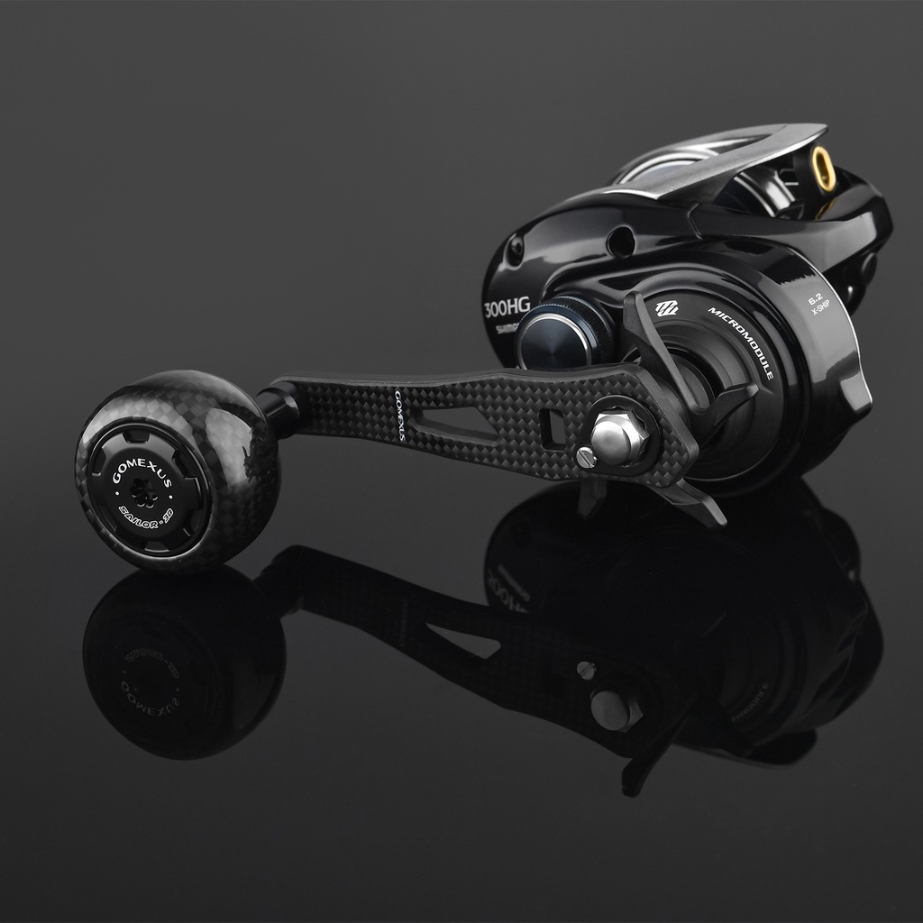 รูปภาพเพิ่มเติมของ Gomexus ขารอกตกปลา มือจับรอกตกปลา 75 มม. สำหรับรอก shimano daiwa Baitcasting Reel 7x4 LC