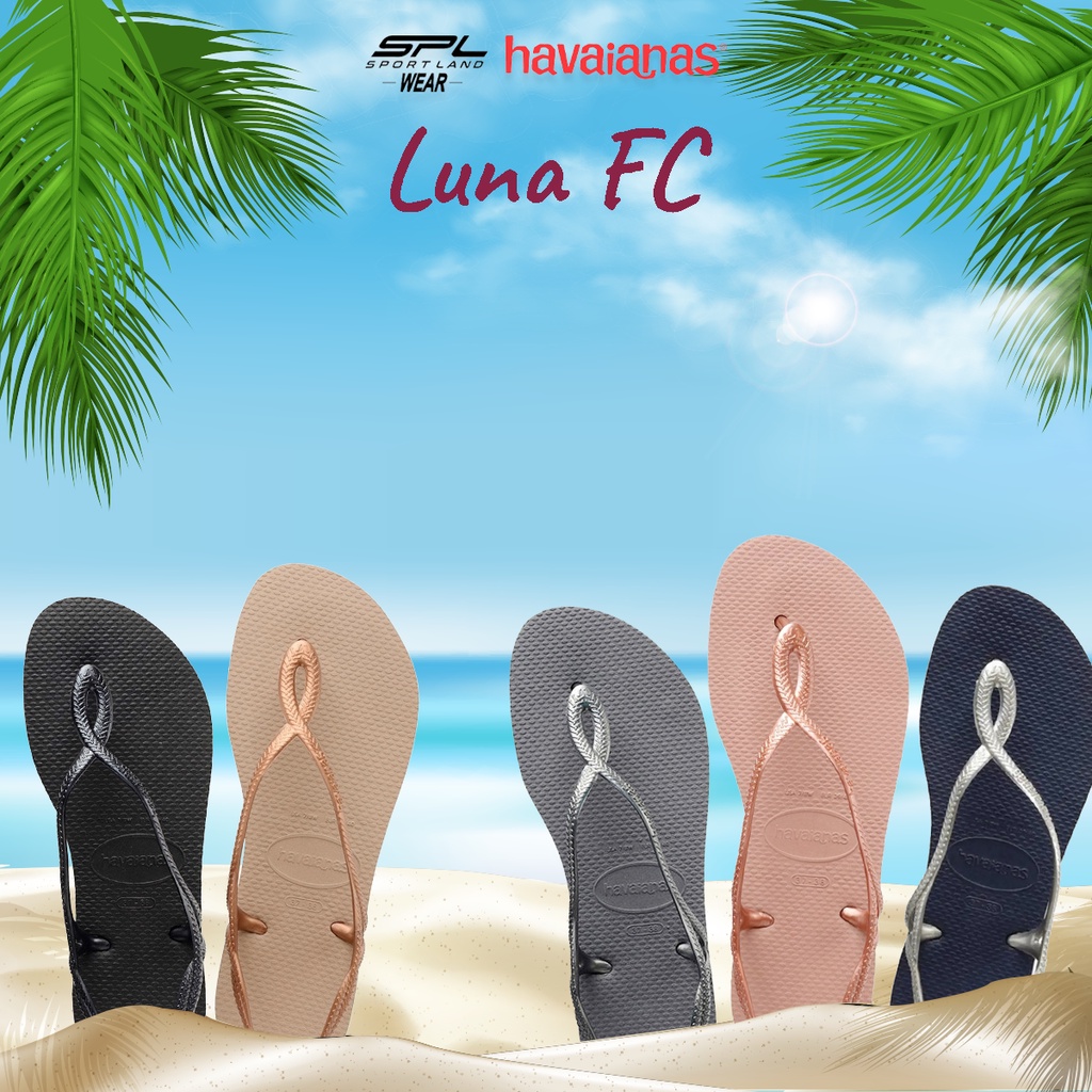 รูปภาพเพิ่มเติมของ Havaianas Collection รองเท้าแตะ รองเท้ารัดส้น CR Luna FC รหัส 4129697 (890)