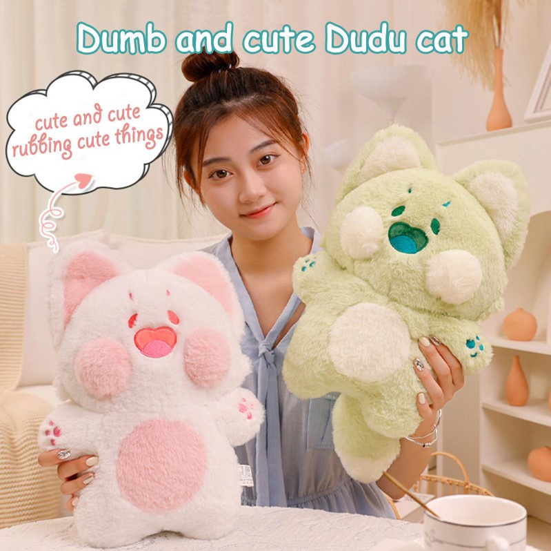 เกี่ยวกับ JueYiตุ๊กตาแมวอ้วนตุ้ยนุ้ยแบบใหม่ ใช้ในครัวเรือน หมอนข้าง ตุ๊กตาแมว ตุ๊กตา