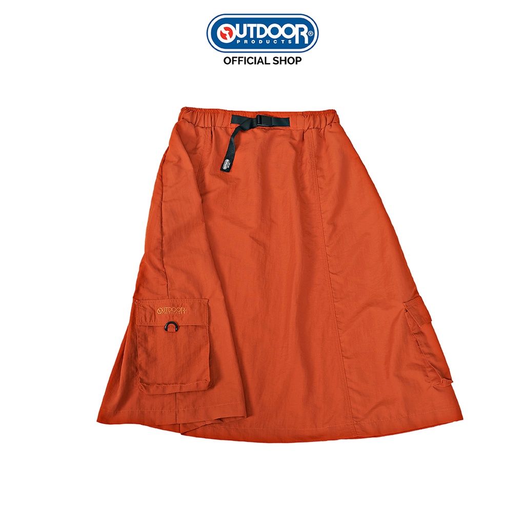 ลองดูภาพสินค้า OUTDOOR PRODUCTS WOMEN RUFFLED NYLON BELTED SKIRT กระโปรงยาวไนลอน เอ้าท์ดอร์ โปรดักส์ ODNYL