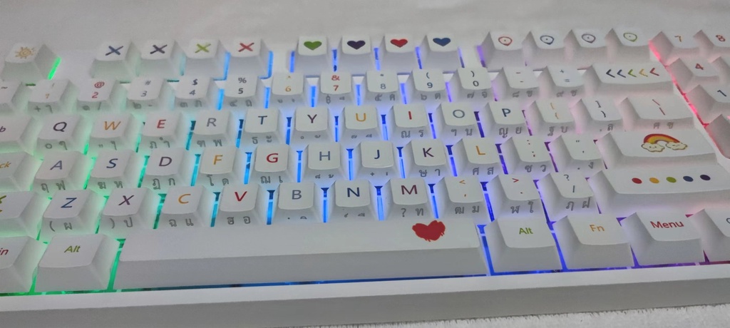 คีย์บอร์ดไร้สาย Royal Kludge RK92 Mechanical Keyboard | 3 Mode ...