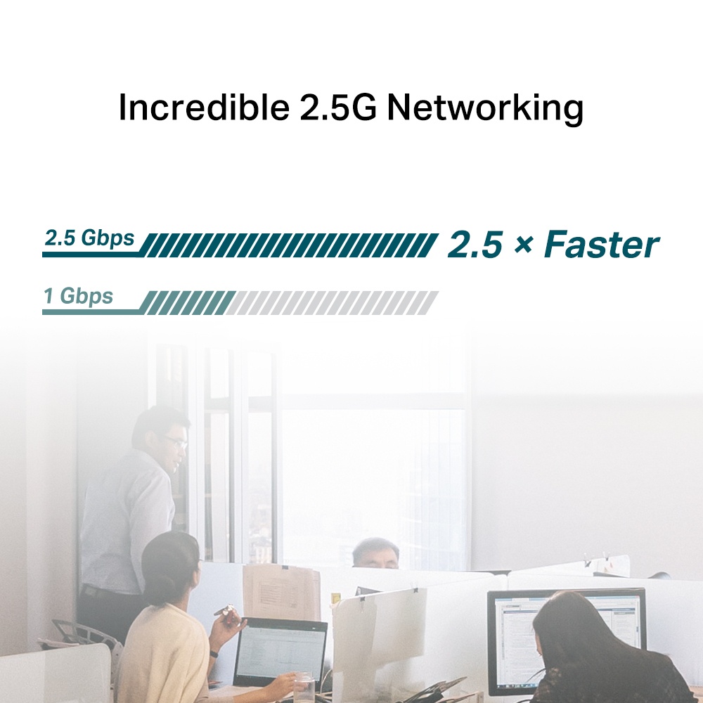 มุมมองเพิ่มเติมของสินค้า TP-Link Archer TX201 2.5 Gigabit PCIe Network Adapter สินค้าใหม่ WiFi 6 อแดปเตอร์สำหรับคอมพิวเตอร์ 2.5G