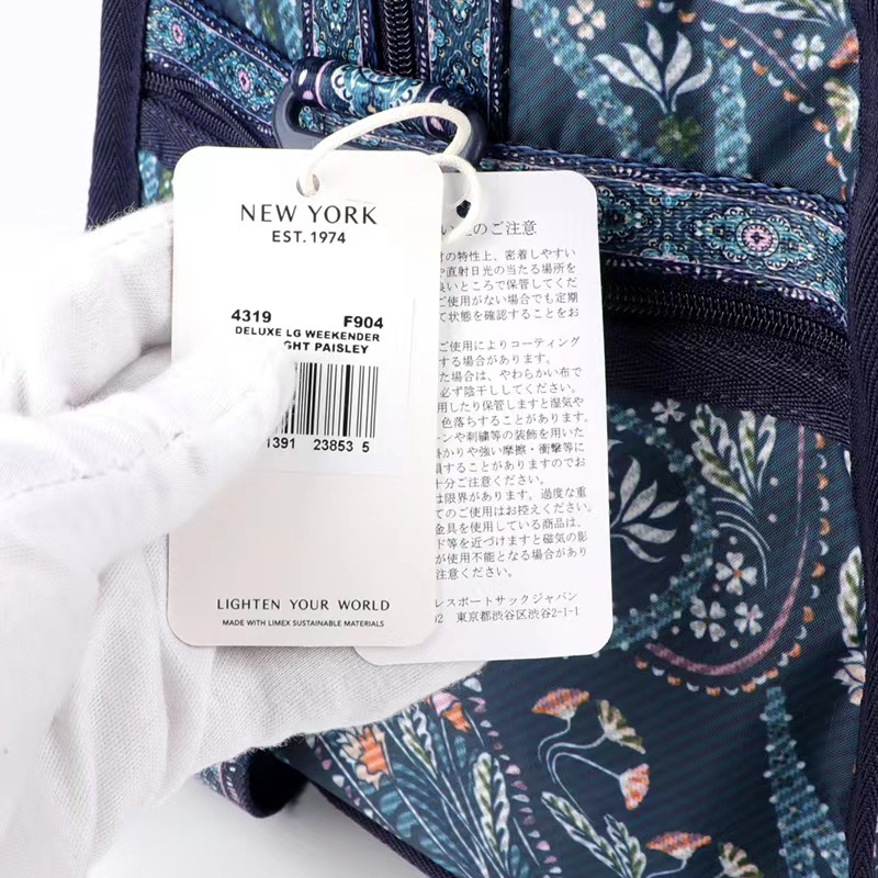 รูปภาพเพิ่มเติมของ Lesportsac กระเป๋าสะพายไหล่ กระเป๋าถือ กระเป๋าเดินทาง พิมพ์ลายดอกไม้ กันน้ํา ขนาดใหญ่ สําหรับสตรี 4318 4319