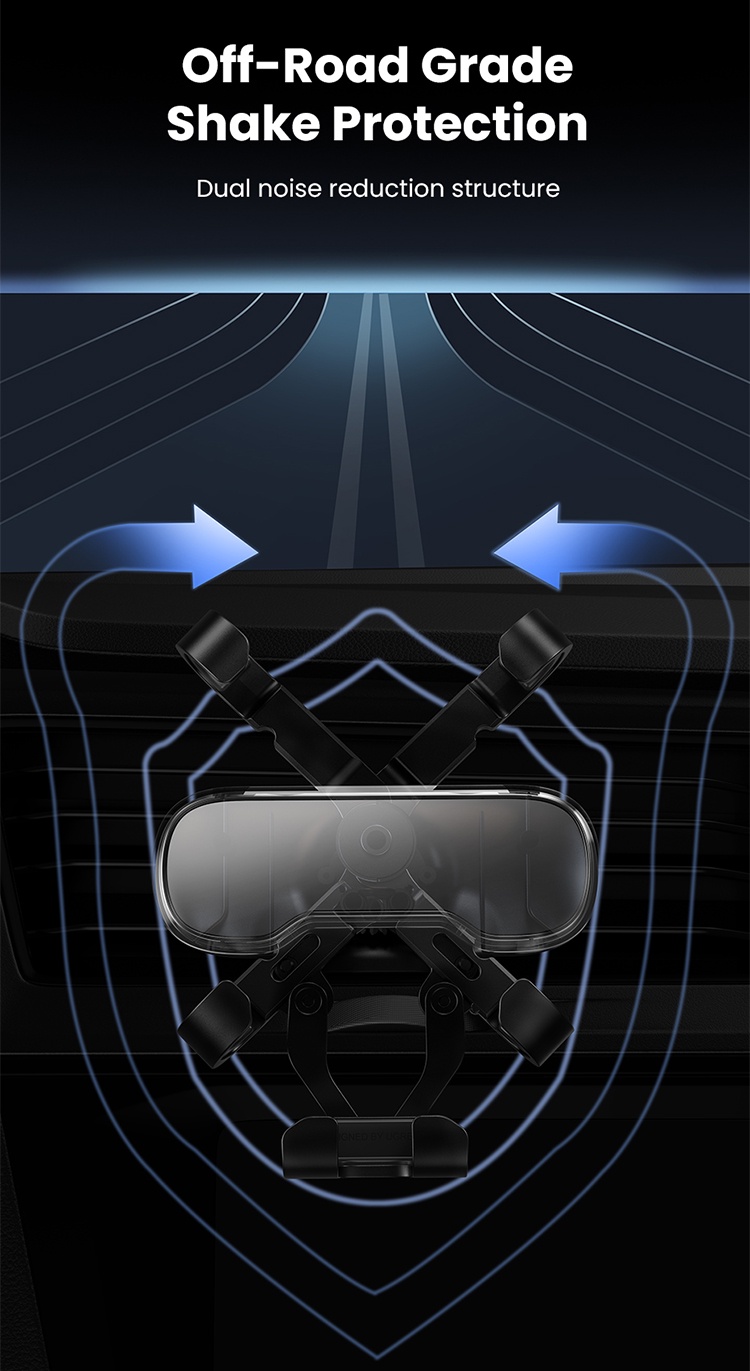 ภาพประกอบของ UGREEN ที่วางมือถือ GPS ติดช่องแอร์รถยนต์ สำหรับ Xiaomi compatible compatible for IPhone XS MAX