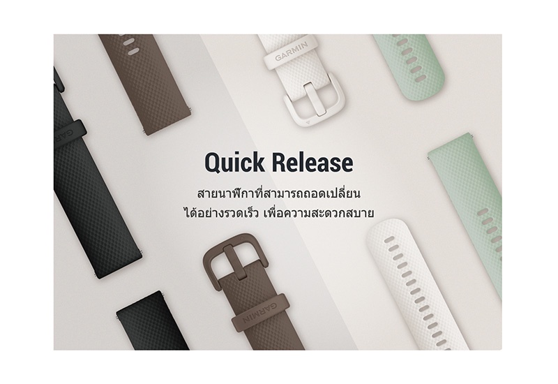 Garmin vivomove Sport นาฬิกา ประกันศูนย์ไทย 2 ปี