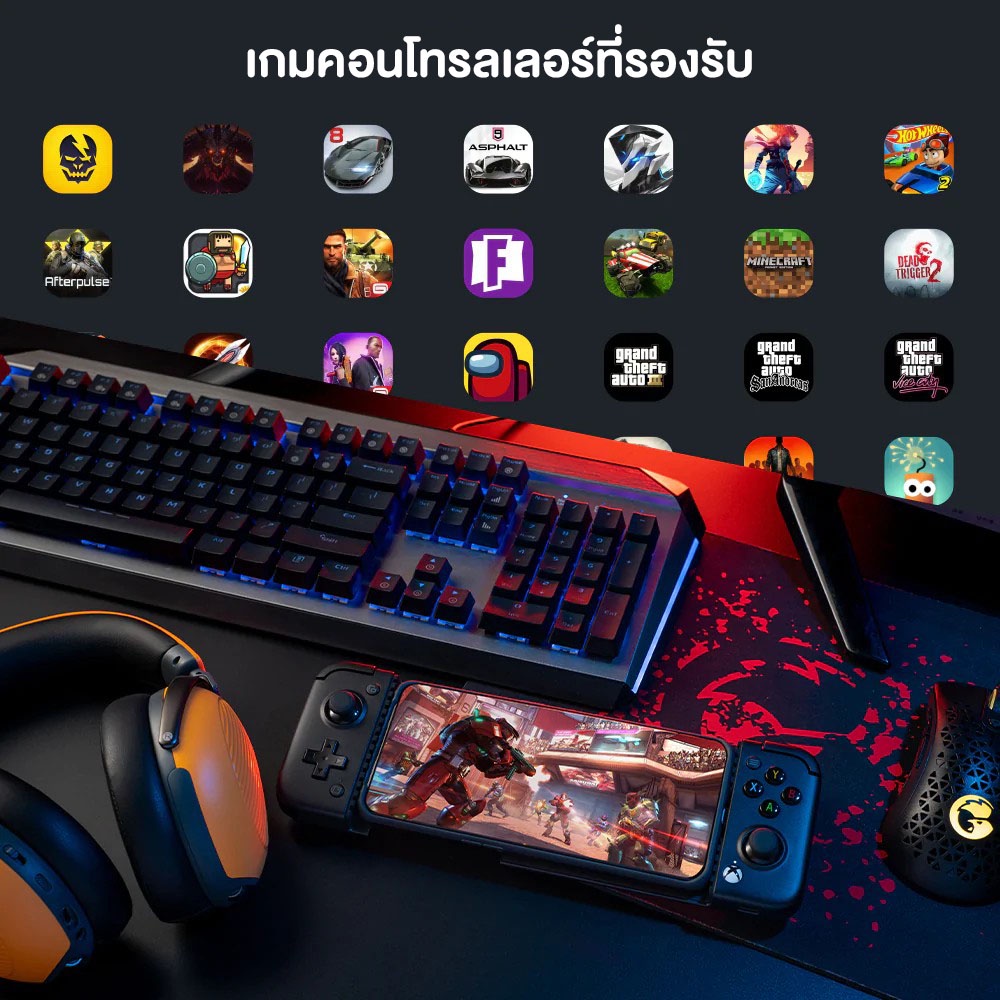 GAMESIR X2 Pro Xbox Mobile Game Controller จอยเกมมือถือ Type-C รองรับ Xbox / PC / Mobile