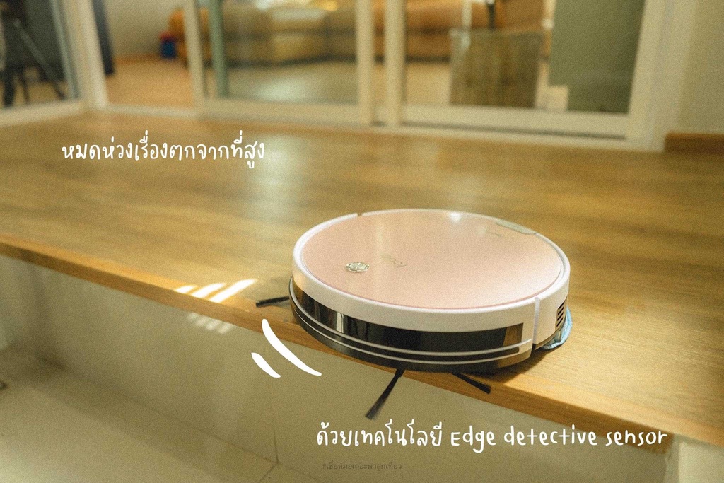 ข้อมูลเพิ่มเติมของ Mister Robot หุ่นยนต์ดูดฝุ่น รุ่น HYBRID WIFI