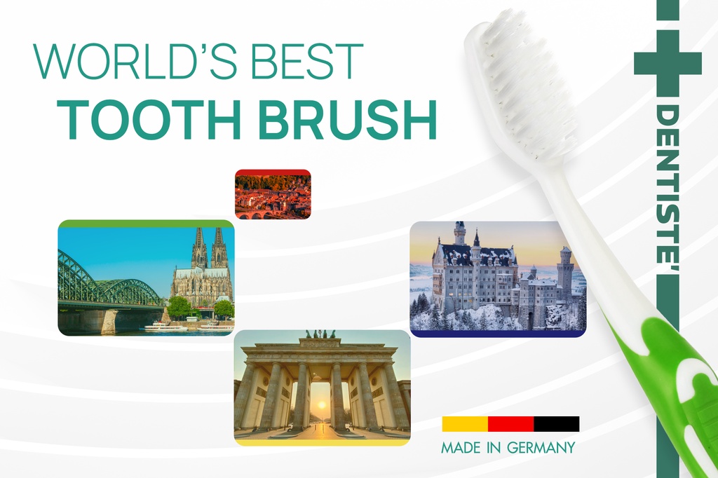 Dentiste' Germany's World's Best Toothbrush แปรงสีฟันเวิลด์เบสเยอรมัน ...