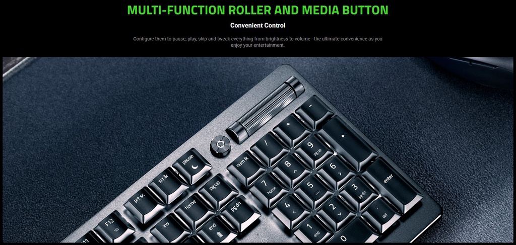 รายละเอียดเพิ่มเติมเกี่ยวกับ Razer DeathStalker V2 Wireless Low-Profile Optical Gaming Keyboard - คีย์แคป อังกฤษ (US) (คีย์บอร์ดเกมมิ่ง)