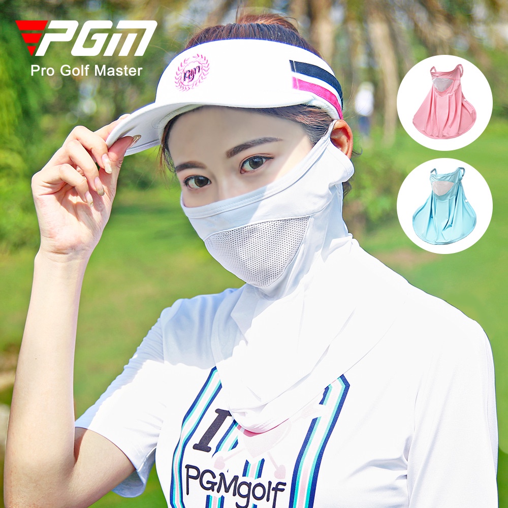รูปภาพรายละเอียดของ Pgm ผู้หญิง กอล์ฟ กันแดด หน้ากาก ป้องกันแสงแดด ระบายอากาศ หน้ากากป้องกันรังสียูวี