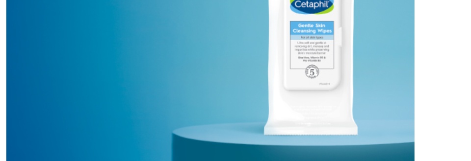 ภาพที่ให้รายละเอียดเกี่ยวกับ เซตาฟิล Cetaphil Gentle Skin Cleansing Wipes ผ้าเช็ดเครื่องสำอางและครีมกันแดด สูตรอ่อนโยน 25 แผ่น