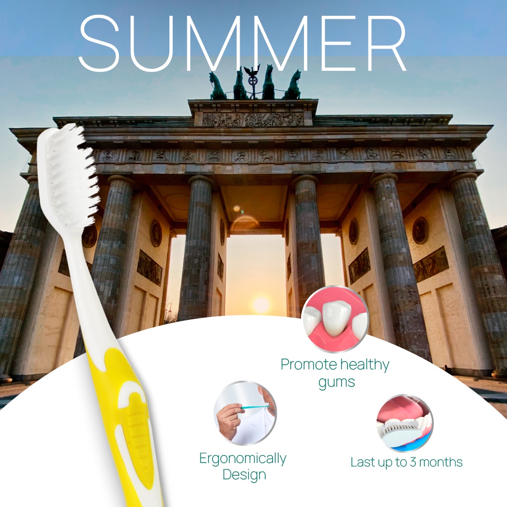 Dentiste' Germany's World's Best Toothbrush แปรงสีฟันเวิลด์เบสเยอรมัน ...