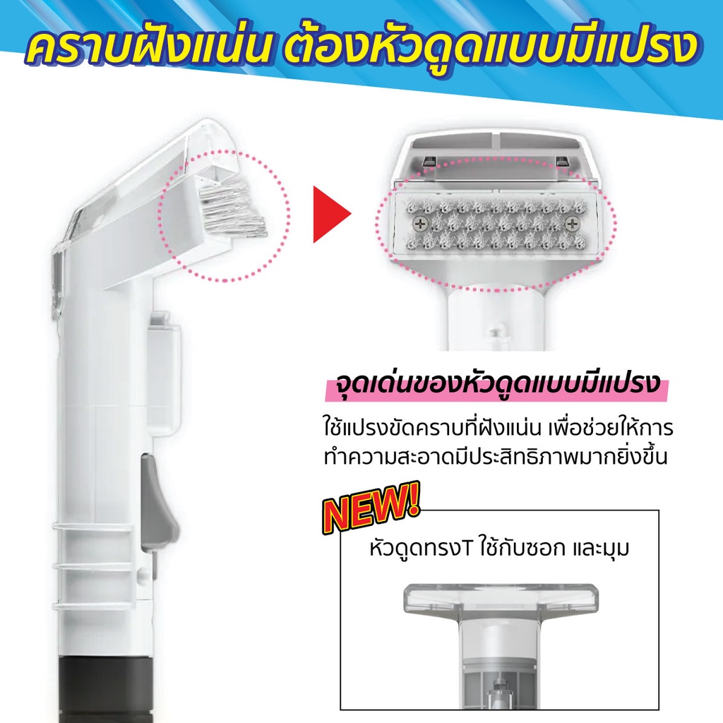 IRIS OHYAMA RNS-P10 เครื่องทำความสะอาดพรม เบาะผ้า เฟอร์นิเจอร์ผ้า แรงดูดทรงพลัง ไอริส โอยามะ