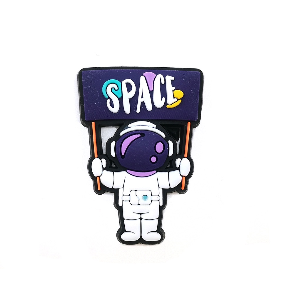 รูปภาพของ จี้การ์ตูนนักบินอวกาศน่ารัก ของขวัญ สําหรับตกแต่งรองเท้าแตะ Crocs DIY