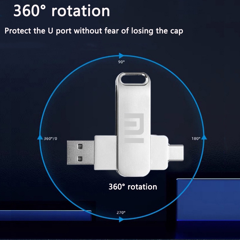 คำอธิบายเพิ่มเติมเกี่ยวกับ Xiao'mi TYPE-C แฟลชไดรฟ์ USB-C ความเร็วสูง 128gb 256gb 512gb 1tb 2tb สําหรับโทรศัพท์ Android คอมพิวเตอร์ และอุปกรณ์อื่น ๆ