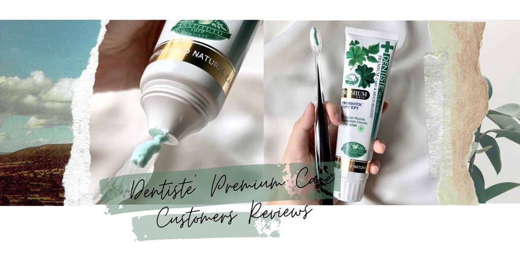 Dentiste' [สินค้าขายดี] Premium Care Toothpaste Tube ยาสีฟันสูตรพรีเมี่ยมแคร์ ปรับสมดุลแบคทีเรีย หลอด ขนาด 20/50/100 กรัม เดนทิสเต้