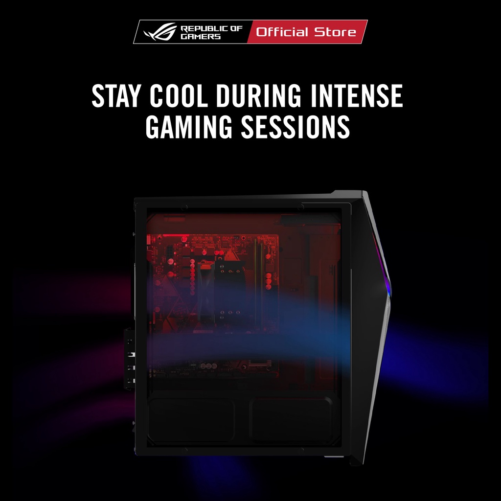 ASUS ROG Strix G10DK, desktop, Ryzen 7 5800X, 16 GB Memory, NVIDIA ...