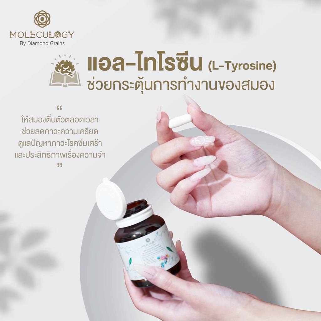 รายละเอียดเพิ่มเติมเกี่ยวกับ MOLECULOGY By Diamond Grains ผลิตภัณฑ์เสริมอาหาร โซลจอยย์ 4 กระปุก (30 เม็ด/กระปุก)โมเลกุลโลจี้