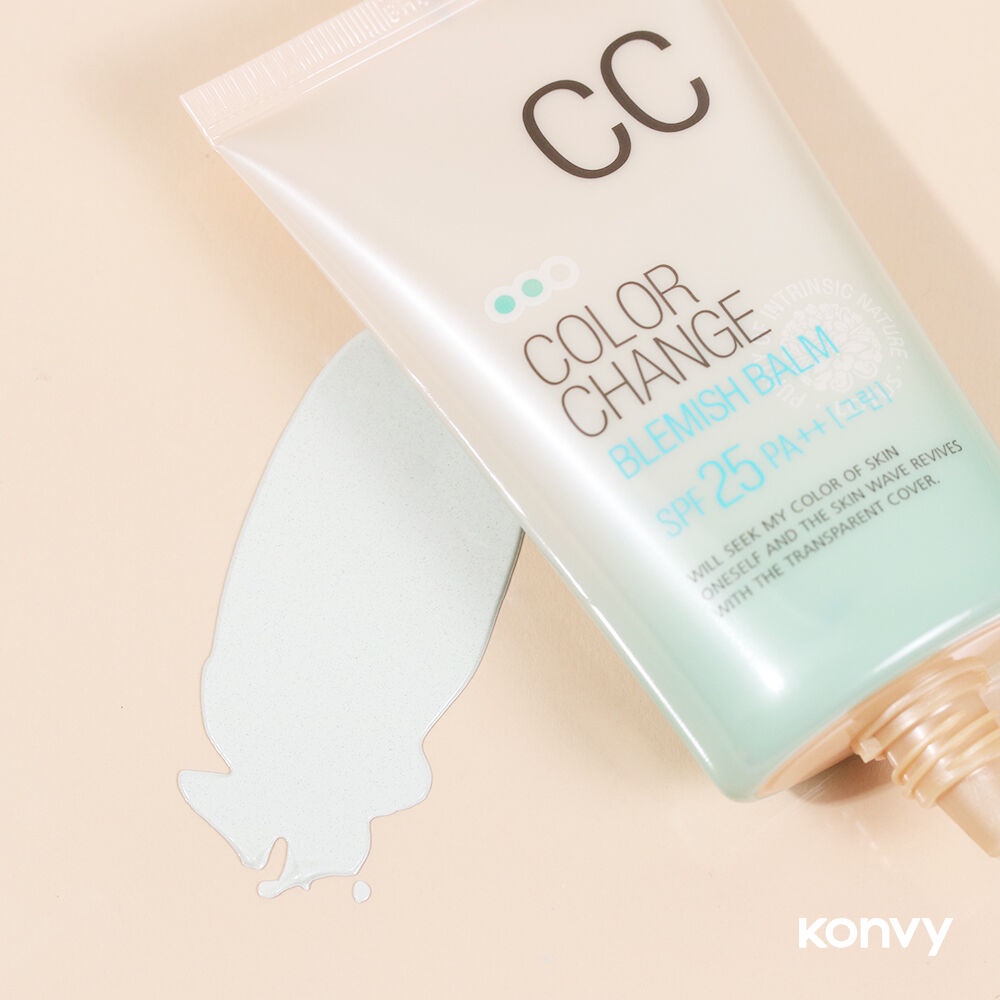 Welcos เวลคอส Color Change Blemish Balm SPF25 PA+++ 50ml ครีมปรับสีผิว ...