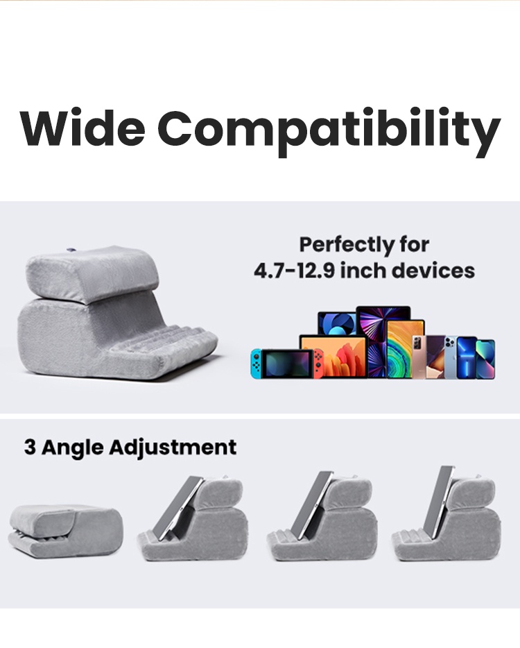 UGREEN Tablet Pillow Stand for 4.7 to 12.9-inch Tablets Cell Phones ...