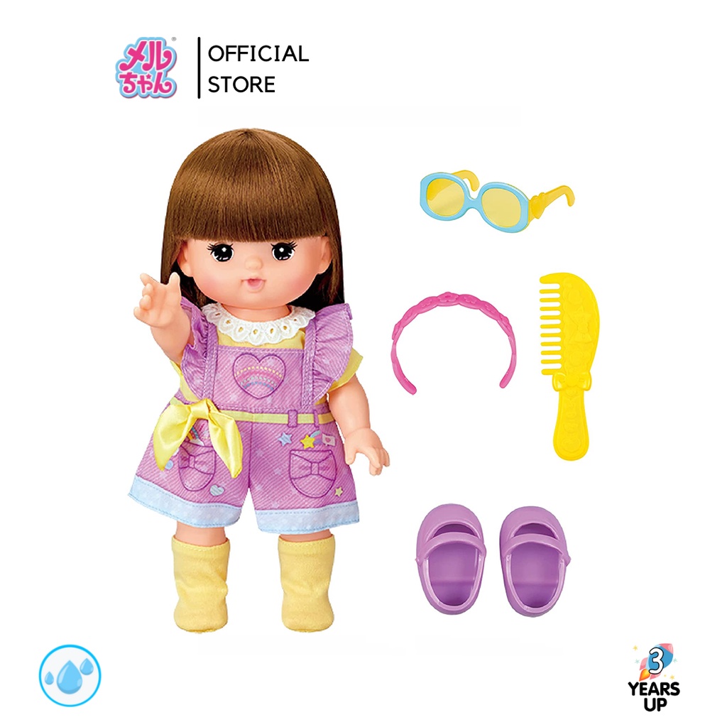 ข้อมูลเกี่ยวกับ เมลจัง MELL CHAN ตุ๊กตายูกะจัง (รุ่น 2022) อาบน้ำได้ Yuka Chan Doll Set เพื่อนเมลจัง (ลิขสิทธิ์แท้ พร้อมส่ง) メルちゃん ตุ๊กตาญี่ปุ่น Mellchan ตุ๊กตาเมลจัง ของเล่นเด็กผญ ของเล่นเสริมพัฒนาการ