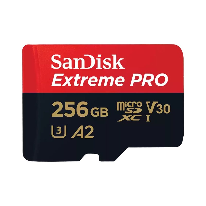 ข้อมูลประกอบของ SANDISK 256GB Micro SD Card ไมโครเอสดีการ์ด Extreme Pro SDSQXCD-256G-GN6MA (200MB/s.)