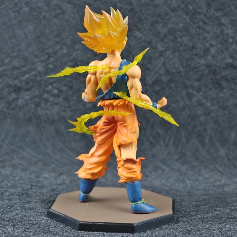 17 ซม.Dragon Ball Z Son Goku Kakarotto Super Saiyan Battle Damage ...