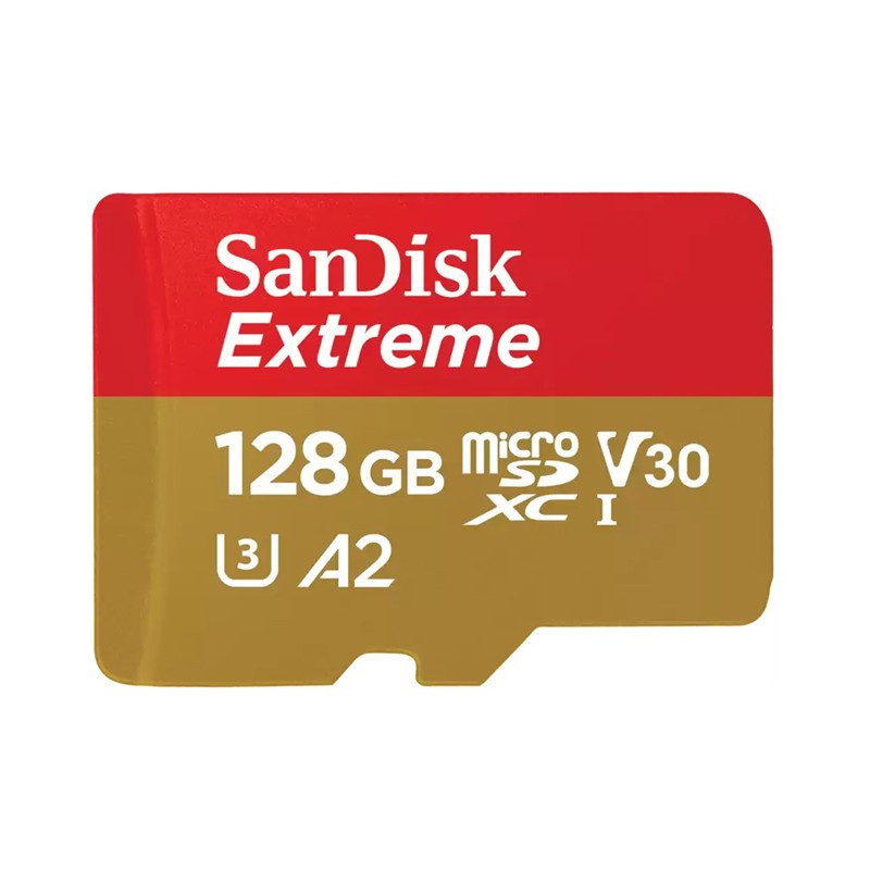 คำอธิบายเพิ่มเติมเกี่ยวกับ SANDISK 128GB Micro SD Card ไมโครเอสดีการ์ด Extreme Gaming SDSQXAA-128G-GN6GN (190MB/s.)