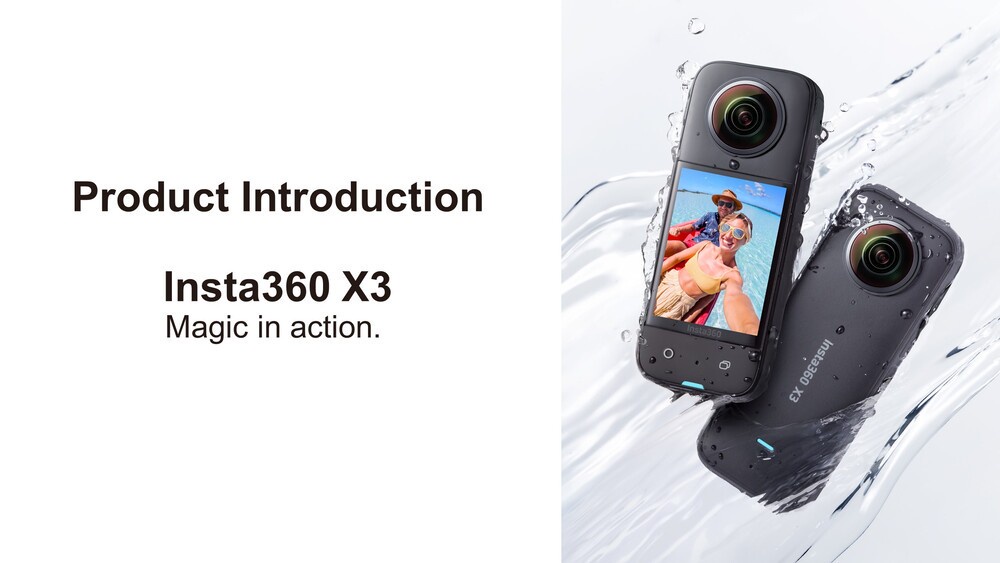 ข้อมูลเกี่ยวกับ Insta360 X3 Panoramic Camera (ประกันศูนย์ 1 ปี)