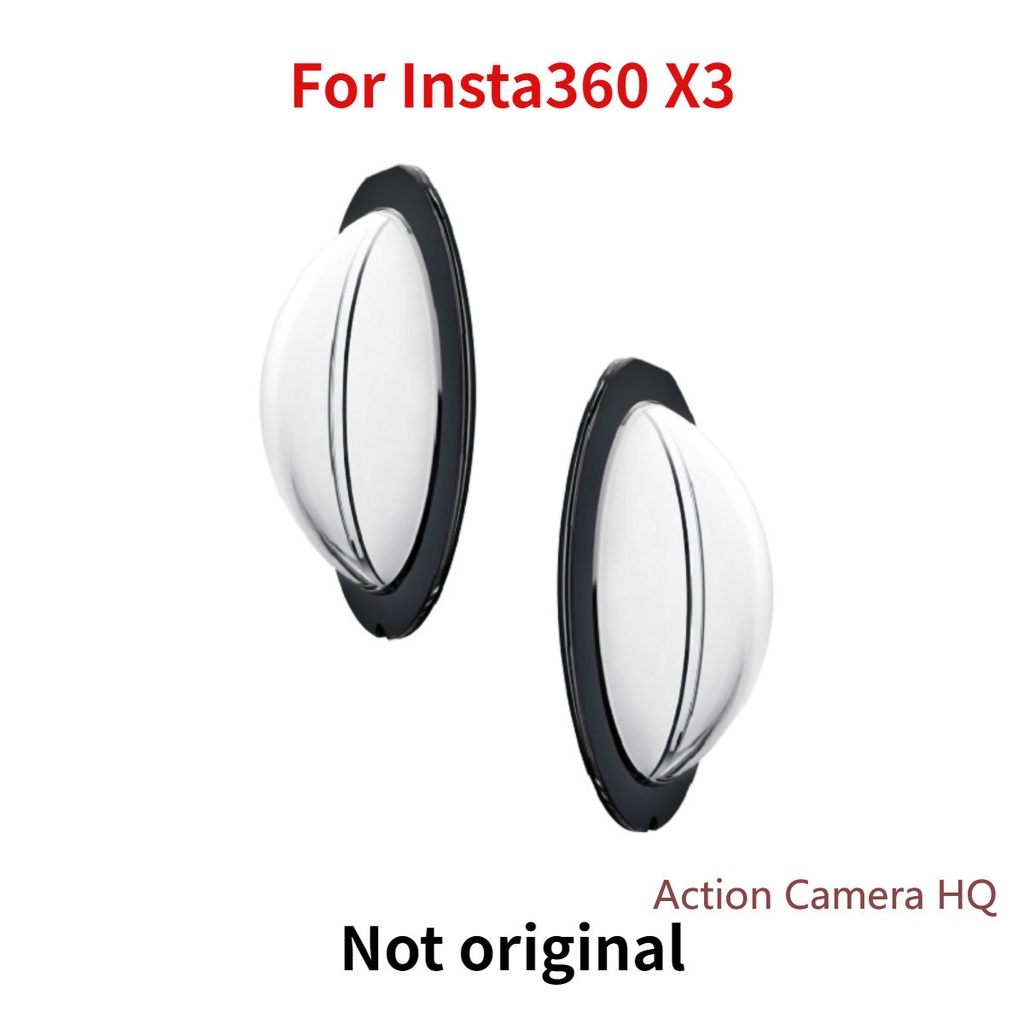 เกี่ยวกับ Insta360 X3 Sticky Lens Guard ฝาครอบเลนส์ฝาครอบตัวกล้องป้องกันอุปกรณ์เสริมกล้องพาโนรามา